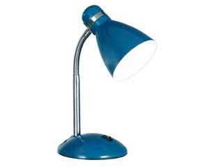 Galda lampa Studio, zila, standart spldze